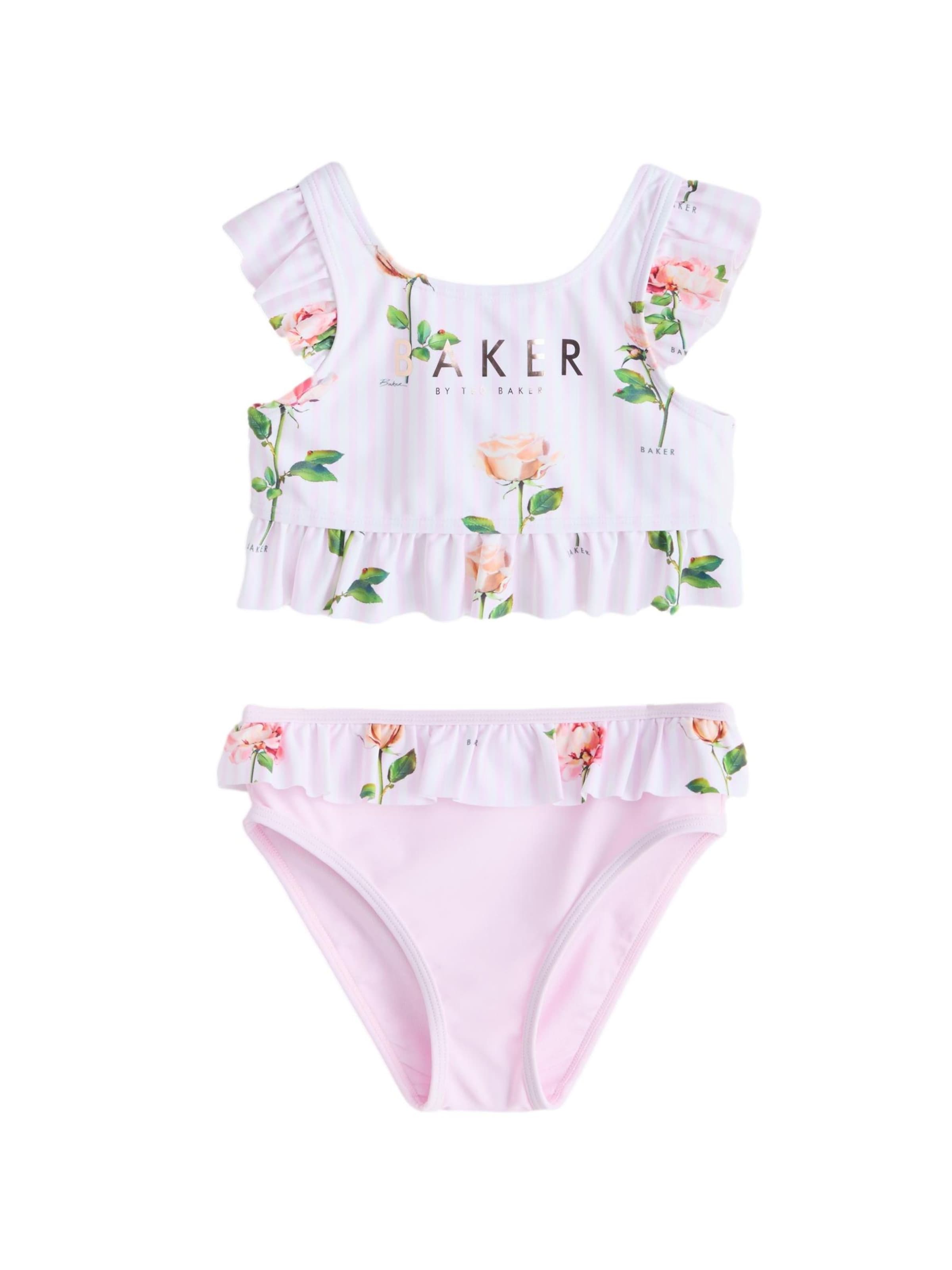 Bustier Bikini Baker by Ted Baker en rose : devant