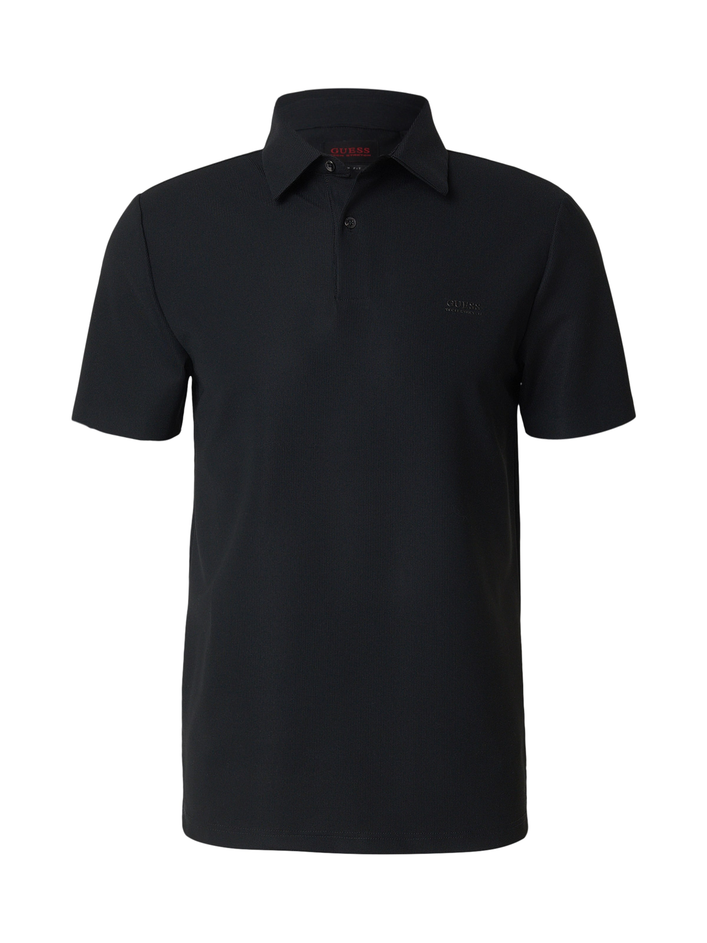 T-Shirt GUESS en noir : devant