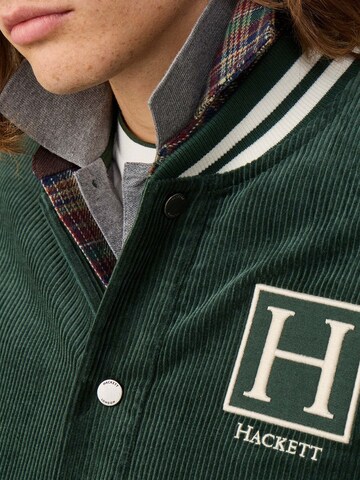 Giacca di felpa 'Heritage H Varsity' di Hackett London in verde