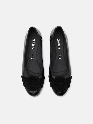 GABOR Ballet Flats in Black