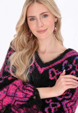 IZIA Cape in Zwart