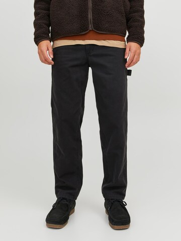 JACK & JONES Regular Pants 'Kane' in Black: front