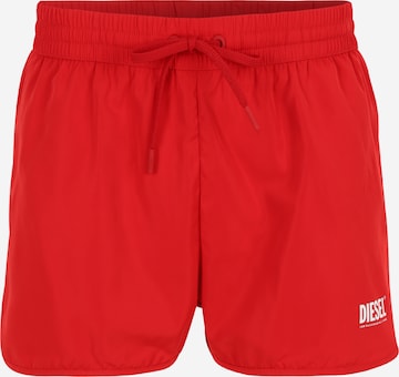DIESEL Board Shorts 'JESPER' in Red: front