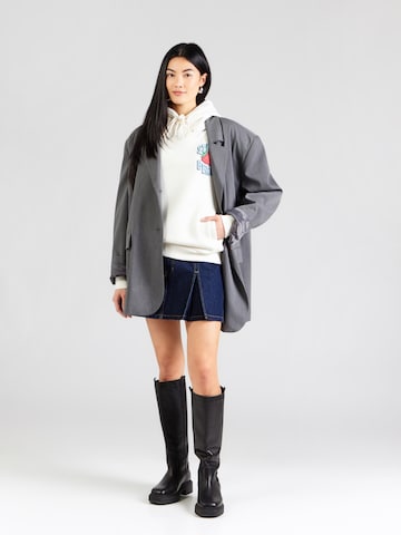 Sublevel Sweatshirt i vit