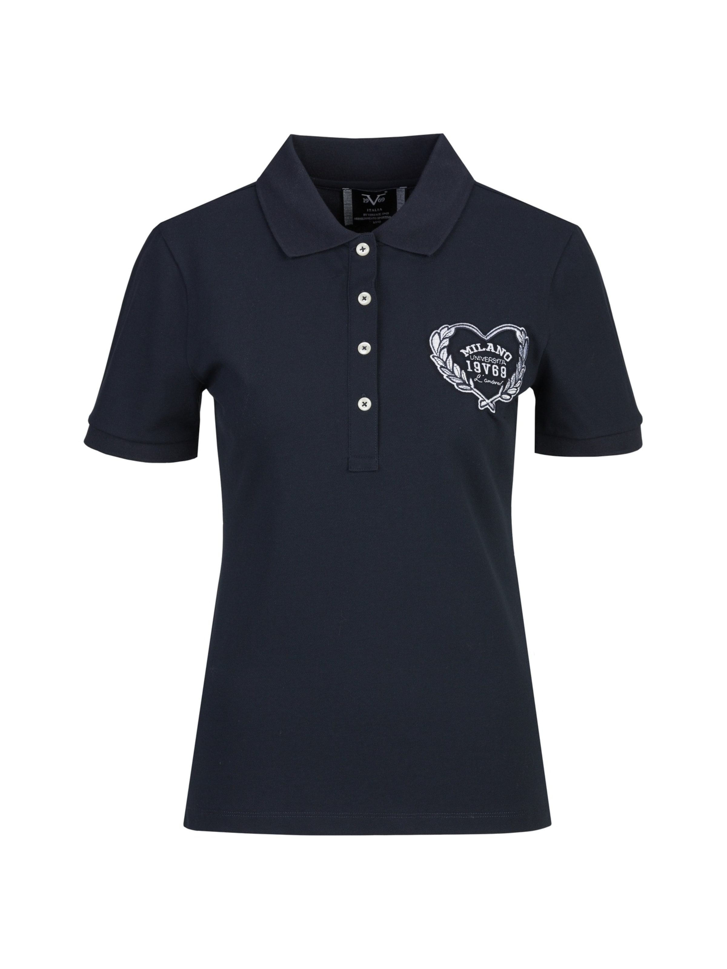 19V69 ITALIA Shirt 'Bibi College' in L in Navy, Item view