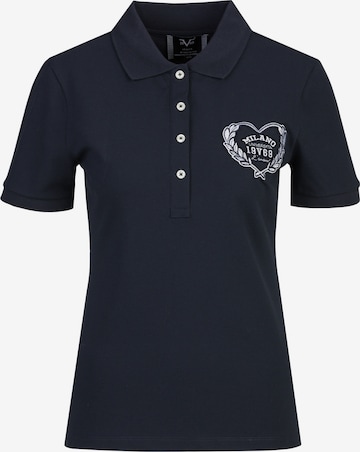 19V69 ITALIA Shirt 'Bibi College' in Blue: front