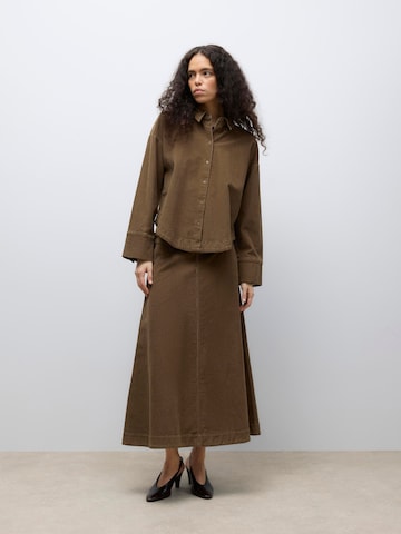 VERO MODA - Falda 'AWTALA' en marrón