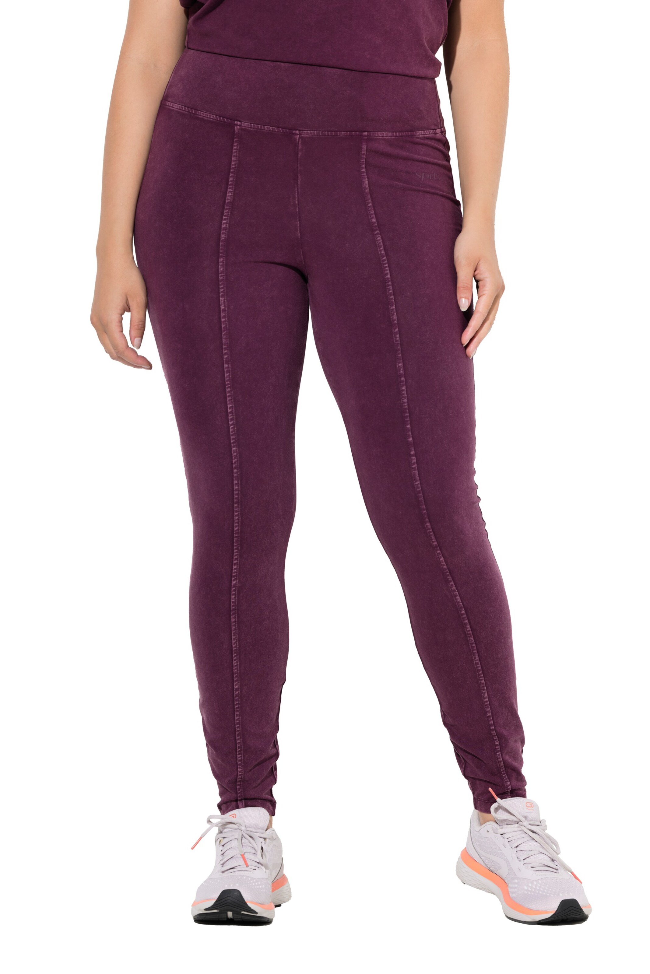 Ulla Popken Skinny Leggings in Rot: Vorderseite