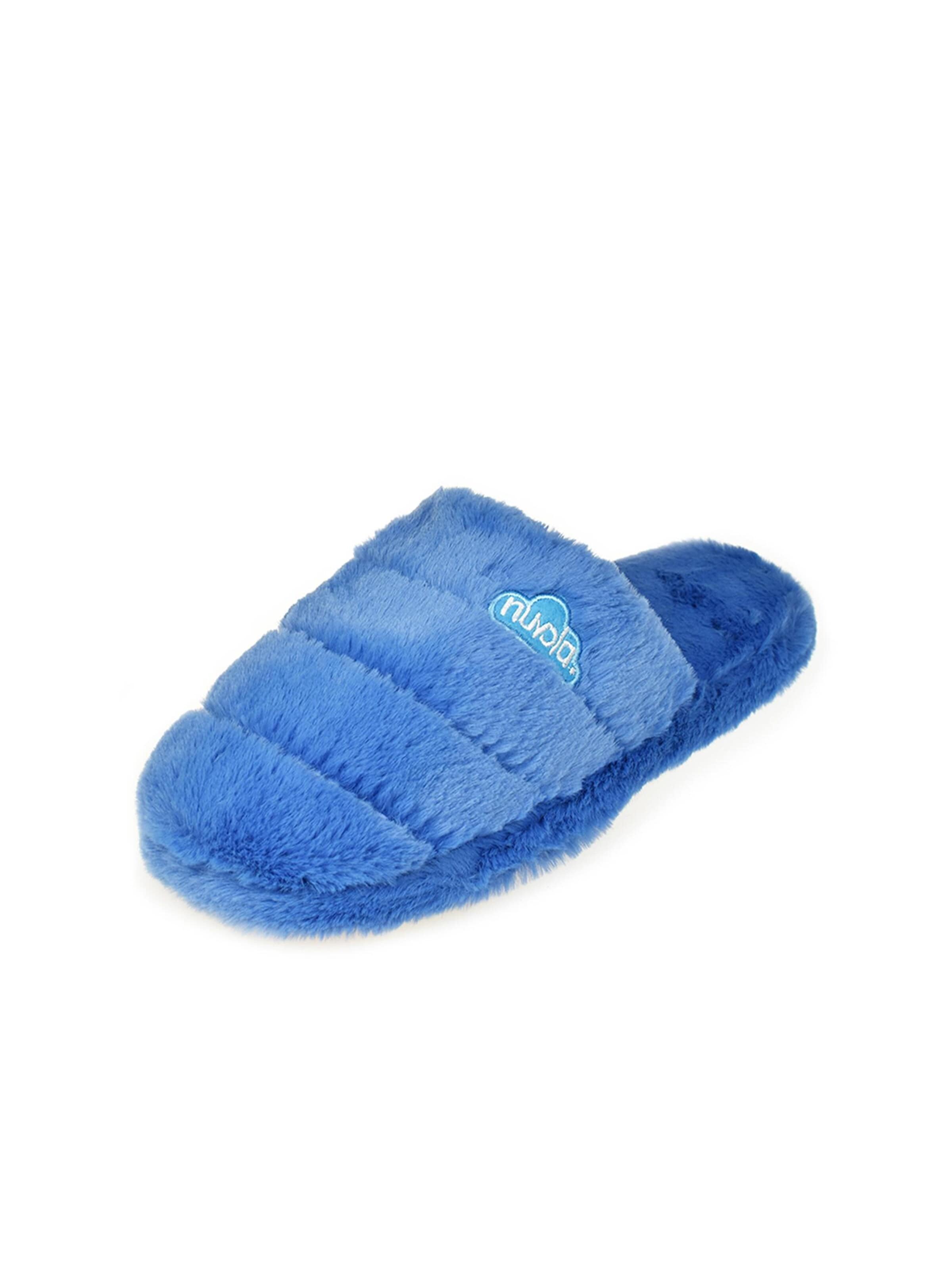 Nuvola. - Zapatillas de casa 'Zueco Bee' en azul