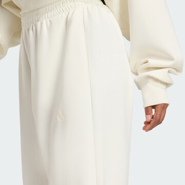 ADIDAS SPORTSWEAR Loosefit Sportsbukser 'All Szn' i hvid