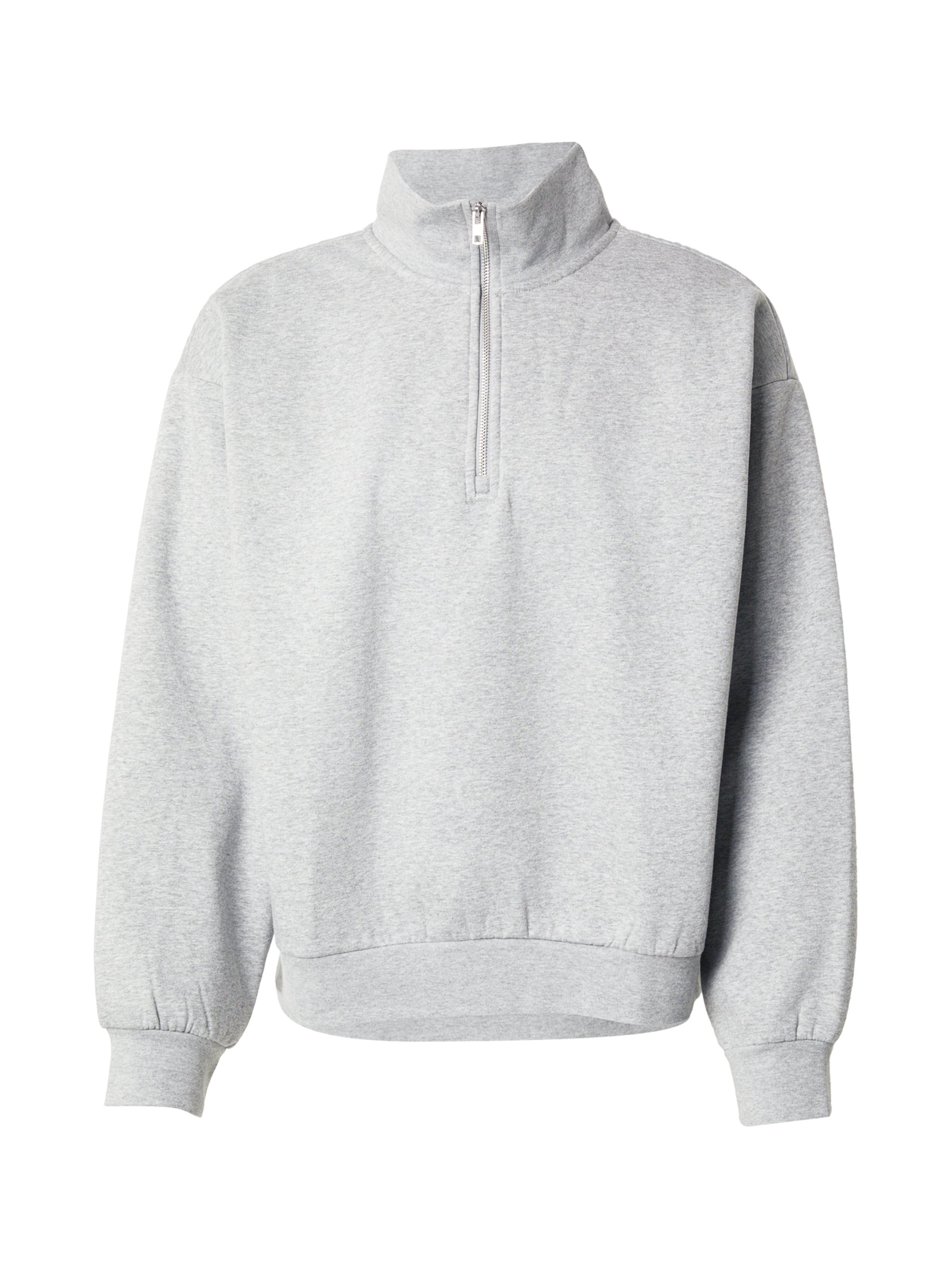 Sweat-shirt WEEKDAY en gris : devant