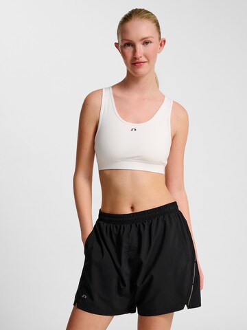 Newline Bustier Sports-BH i hvid: forside