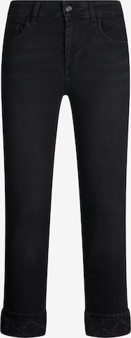 Liu JoSkinny Traperice - crna boja: prednji dio