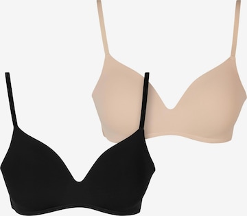 Urban Classics Bra in Beige: front