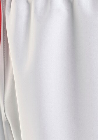 Calvin Klein Swimwear Kratke kopalne hlače | bela barva