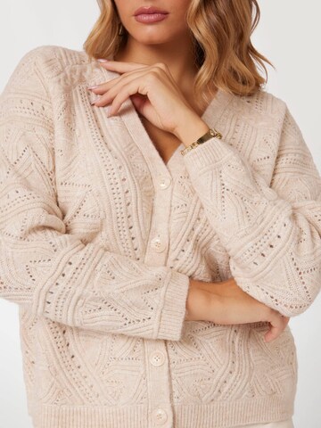 GUESS Strickjacke in Beige