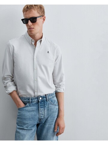 Coupe slim Chemise Scalpers en blanc