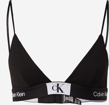 Soutien-gorge Calvin Klein Underwear en noir : devant