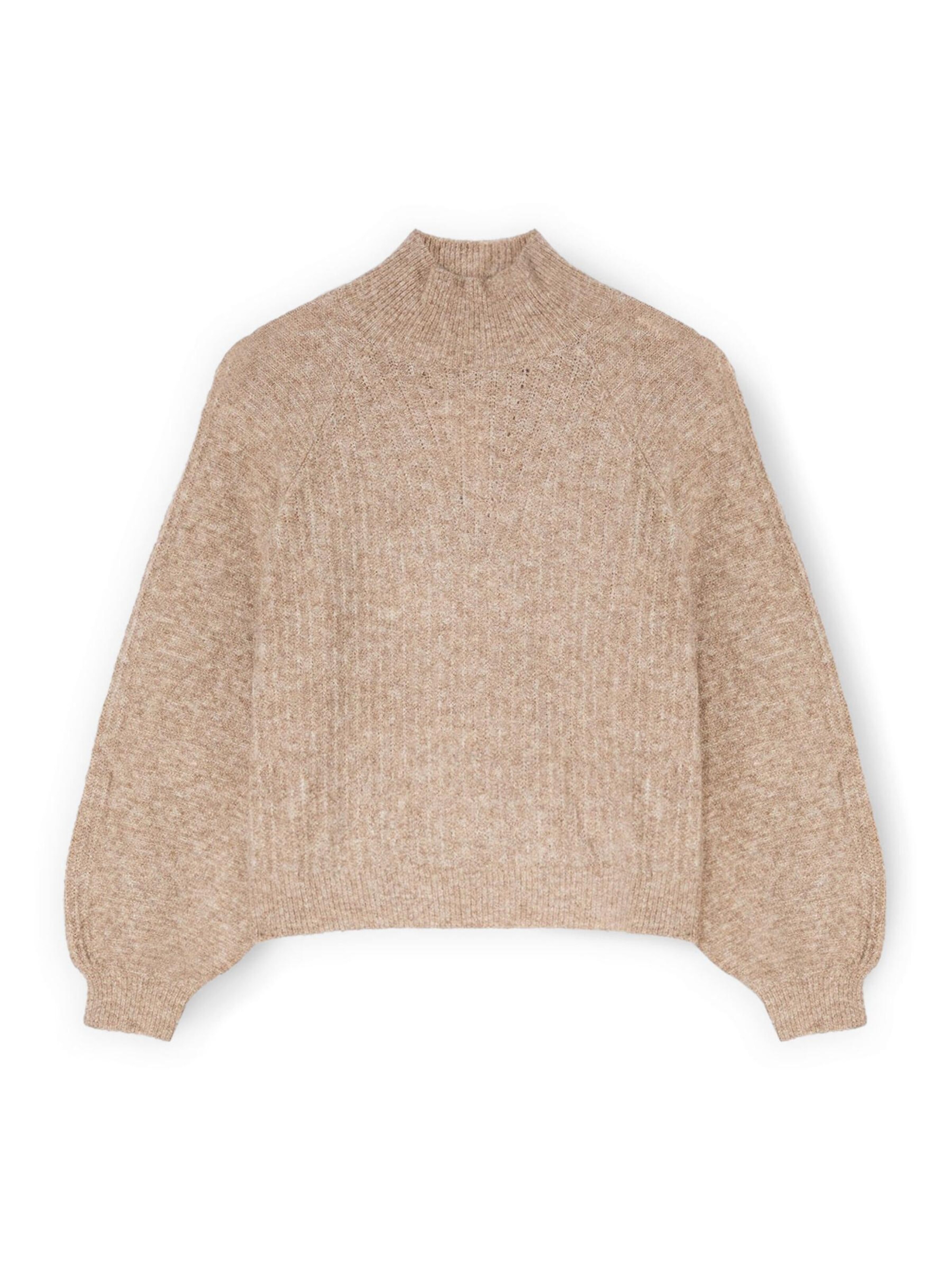 Pull-over MOTIVI en beige : devant