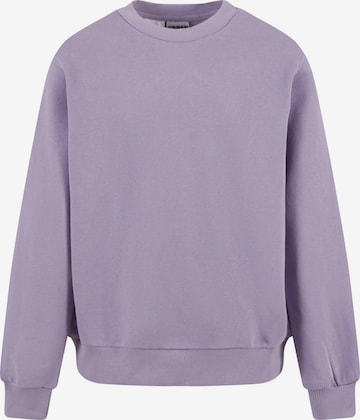 Sweat-shirt Urban Classics en violet : devant