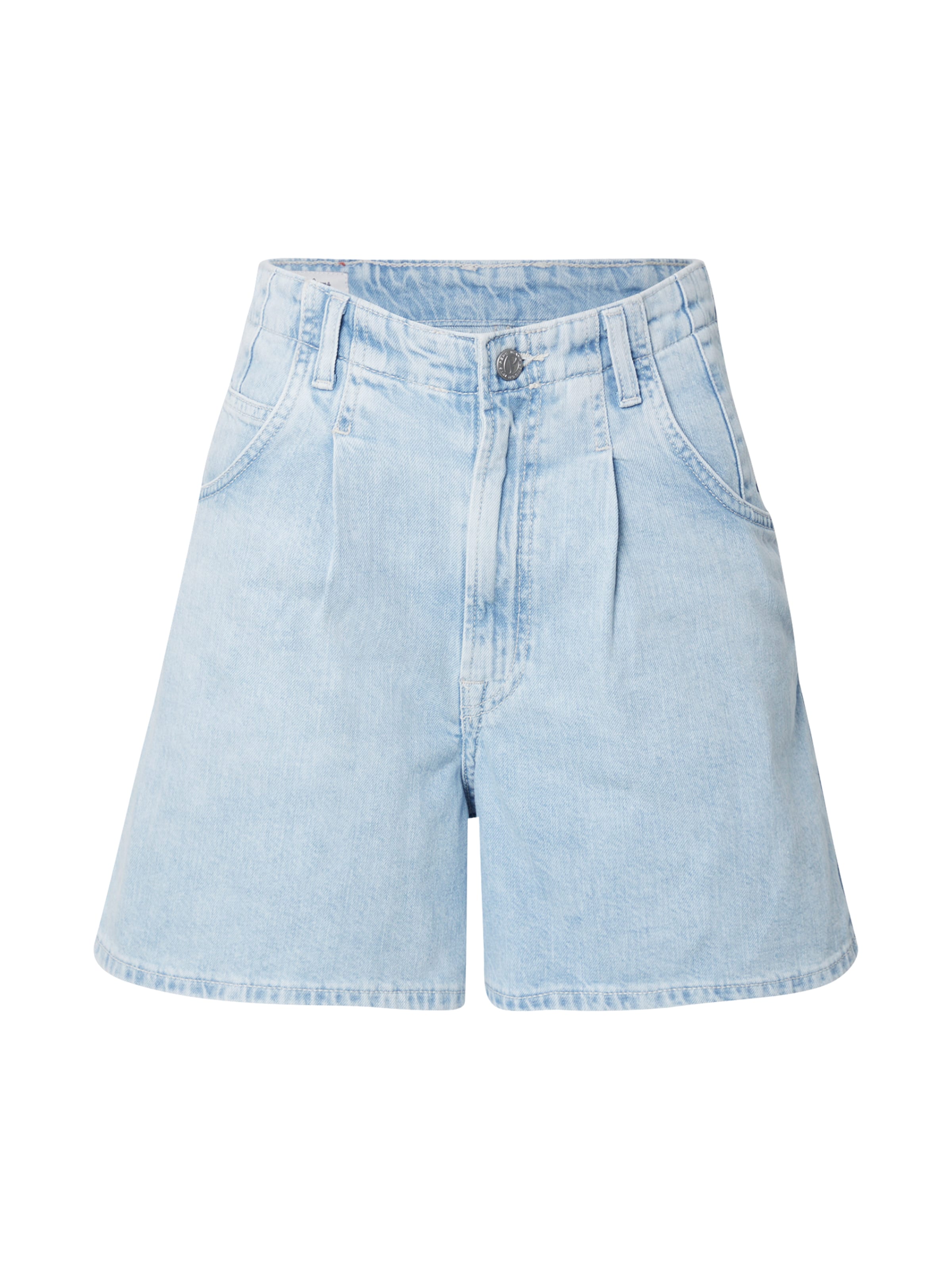 Pepe Jeans - regular Pantalón vaquero plisado en azul: frente