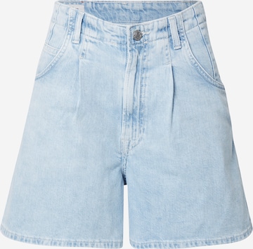 Pepe Jeans - regular Pantalón vaquero plisado en azul: frente