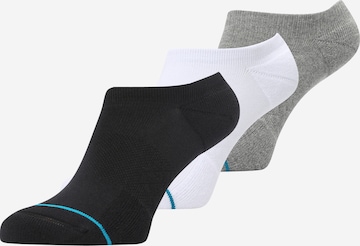 Stance Socks in Grey: front
