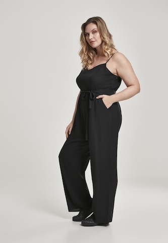 Tuta jumpsuit ' Ladies Spaghetti Jumpsuit ' di Urban Classics in nero