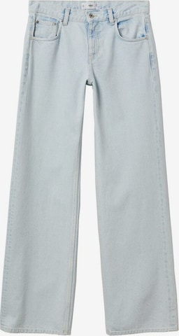 MANGO Zvonové kalhoty Džíny 'Eloise' – modrá: přední strana