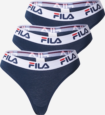 FILA Стринги в Синий: спереди