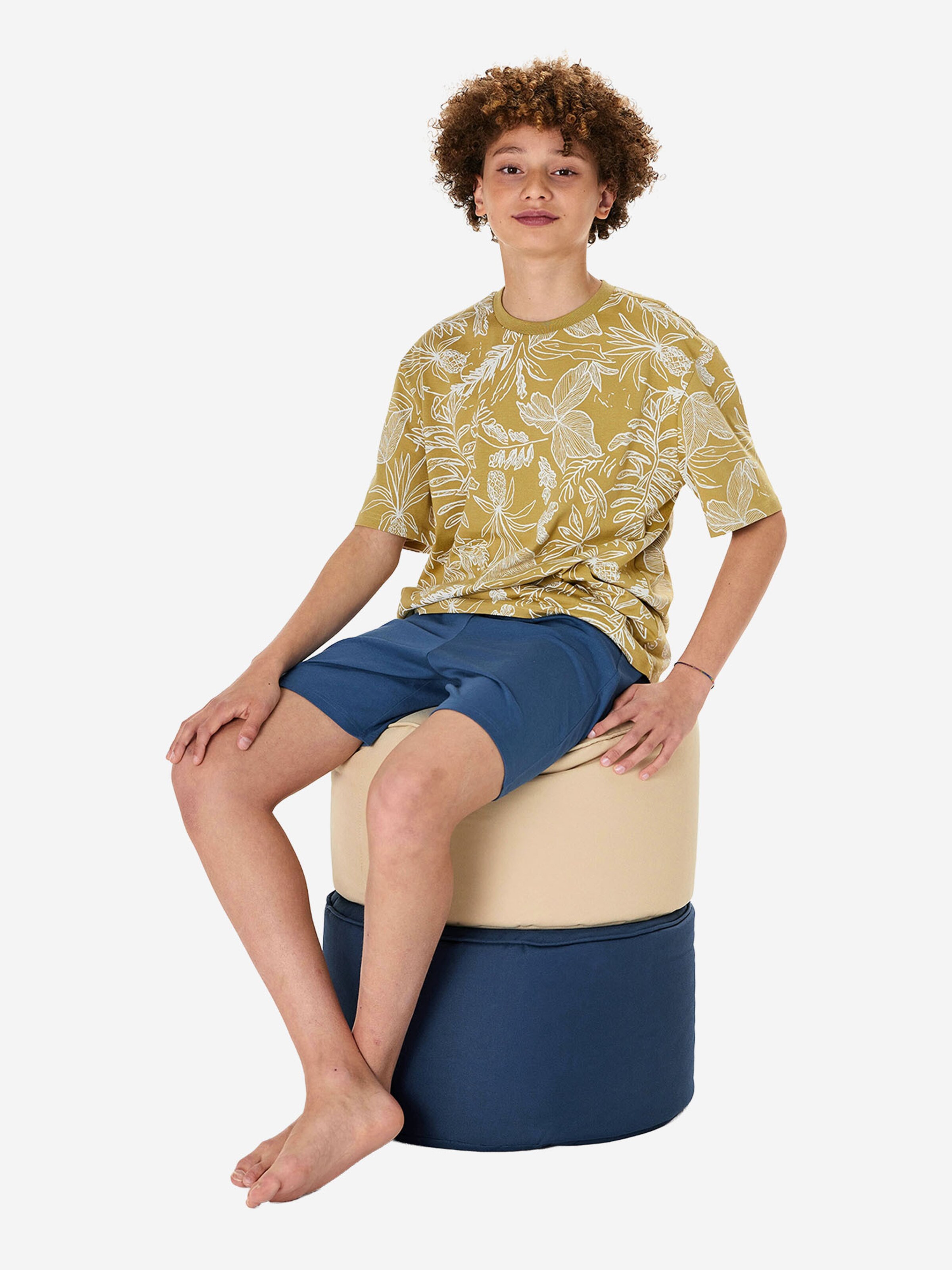 SCHIESSER Nachtkledij ' Nightwear ' in Blauw