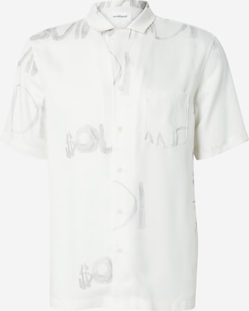 SoullandRegular Fit Košulja 'Orson' - bijela boja: prednji dio
