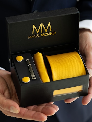 Massi Morino Stropdas in Geel