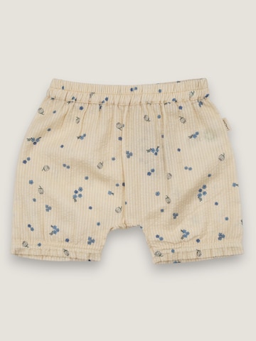 Pantalon 'Noelle Seersucker Forget-me-not' LouieLouie en beige : devant