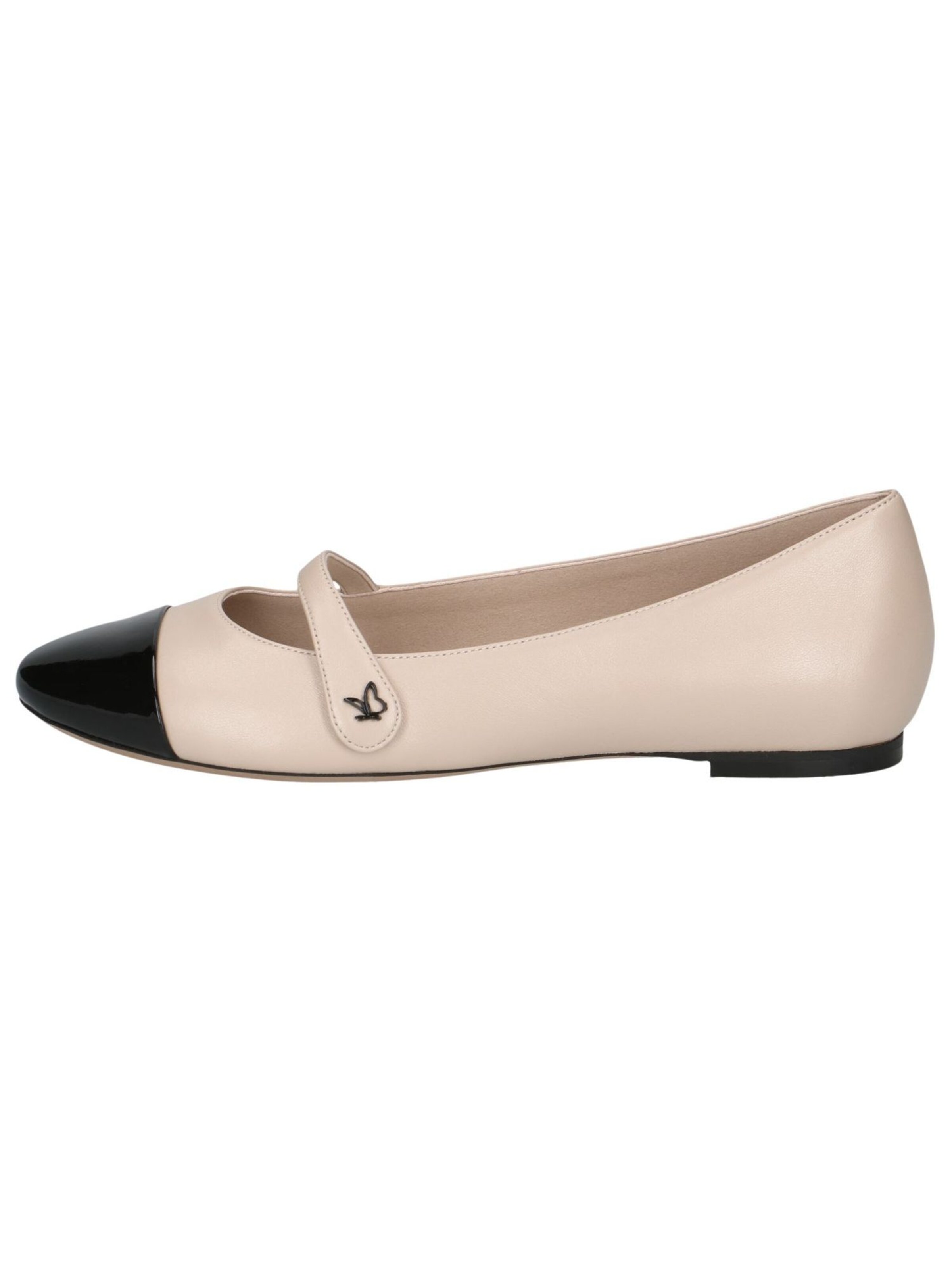CAPRICE Strap ballerina in Beige