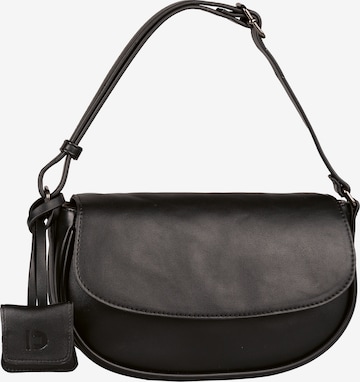 TOM TAILOR DENIM Umhängetasche in Schwarz: Vorderseite