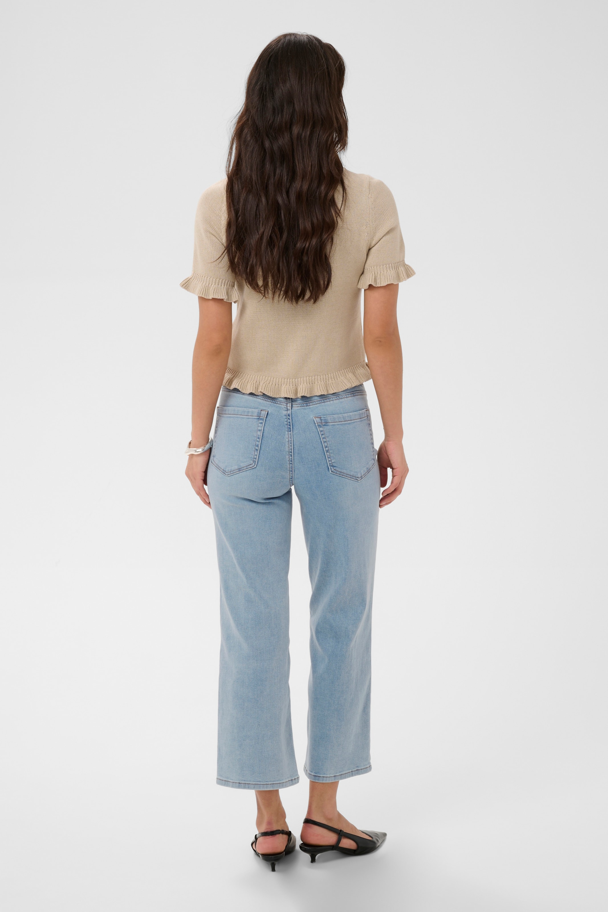 Kaffe regular Jeans 'KAbrook' i blå