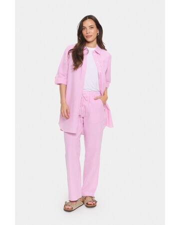 SAINT TROPEZ Loosefit Broek 'Miko' in Roze