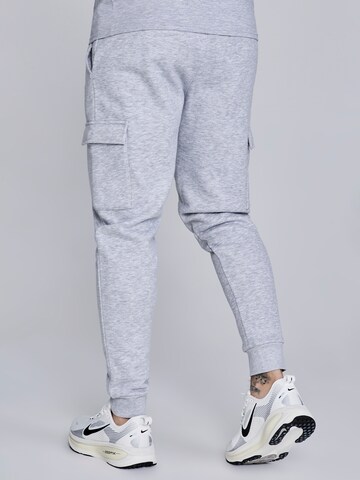SikSilk Tapered Cargobroek in Grijs