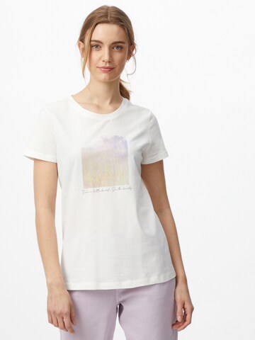 ESPRIT - Camiseta en blanco: frente