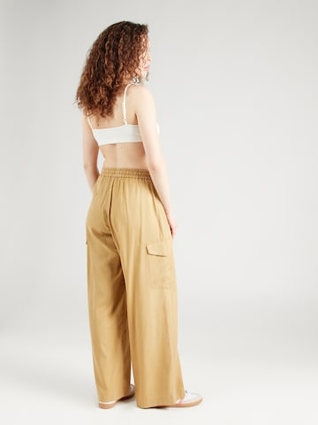 Wide leg Pantaloni cargo 'KASEME' di LTB in marrone