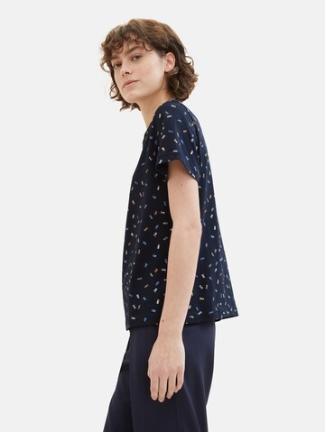 TOM TAILOR T-Shirt in Blau