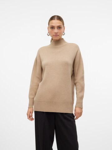 Pull-over 'Gold' VERO MODA en marron : devant