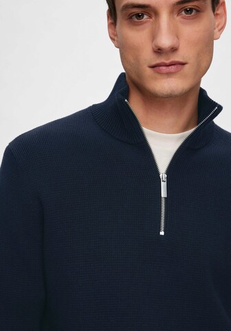 Pull-over 'DANE' SELECTED HOMME en bleu