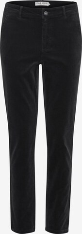 PULZ Jeans Regular Pants 'Mila' in Black: front