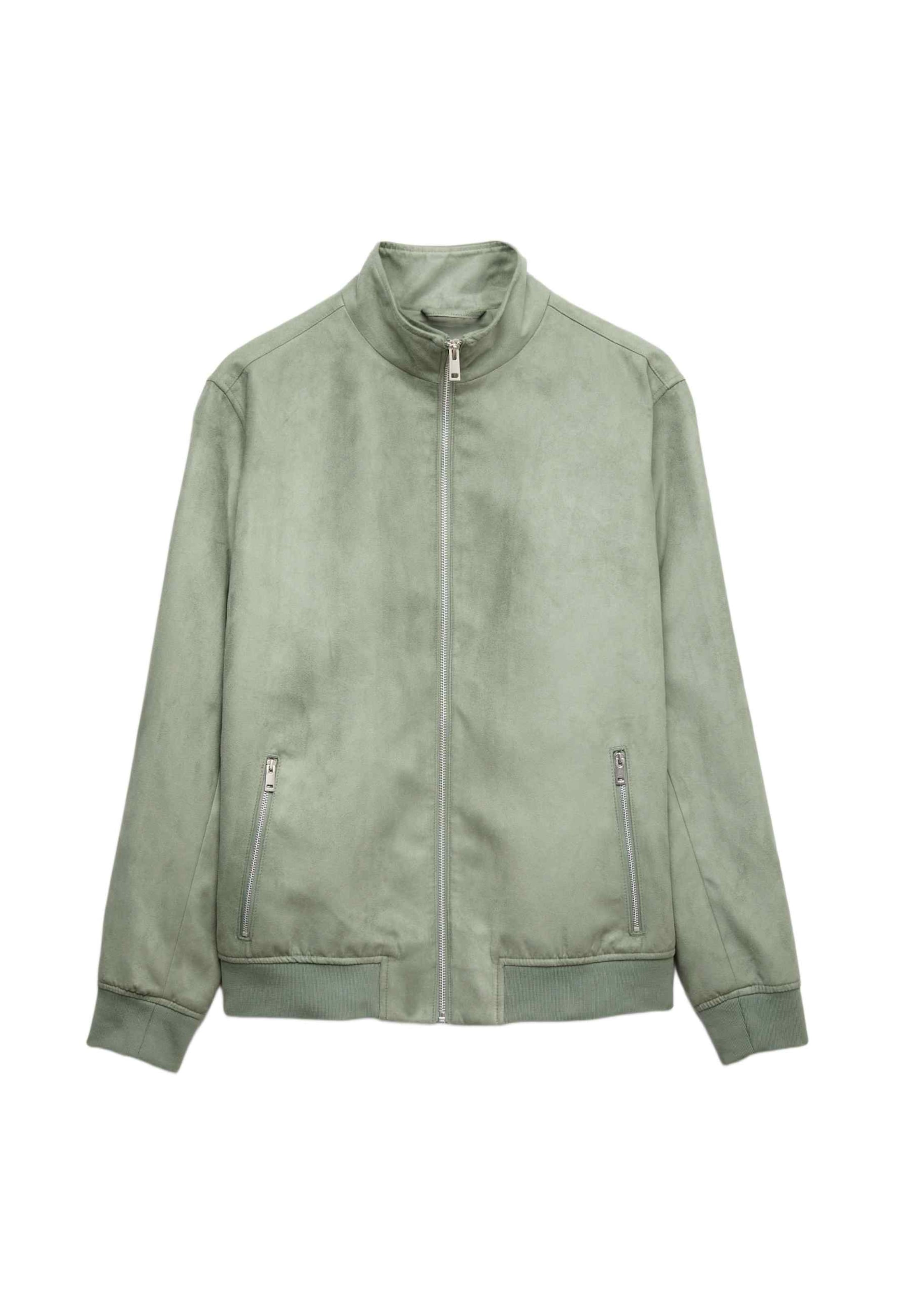 Veste mi-saison Marks & Spencer en vert : devant