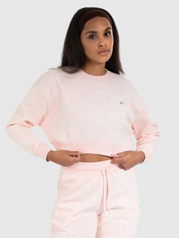 Smilodox Sweatshirt 'Amelia' in Pink: Vorderseite
