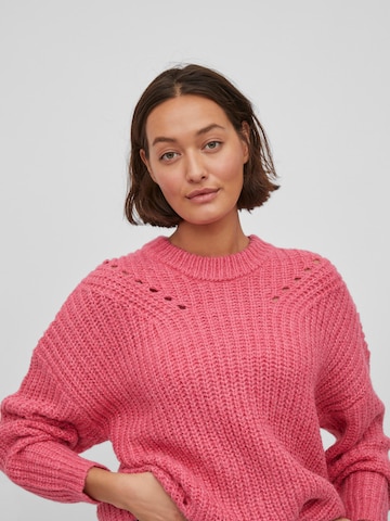 VILA Sweater 'Suba' in Pink