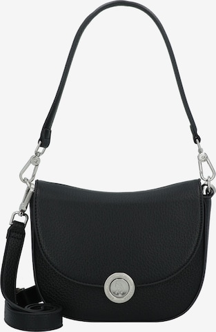 U.S. POLO ASSN. Schultertasche 'Exotic' in Schwarz: Vorderseite