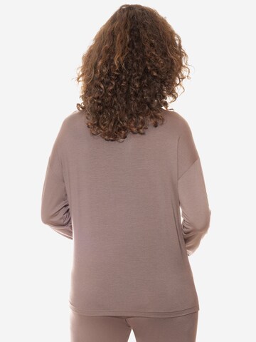 Mey Schlafshirt 'Pure Chic'‌‌‌ in Braun